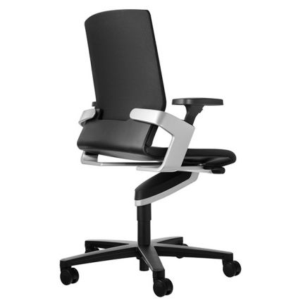 Кресло для посетителя On со средней спинкой сетка fiberflex / фиолетовая 35/64
